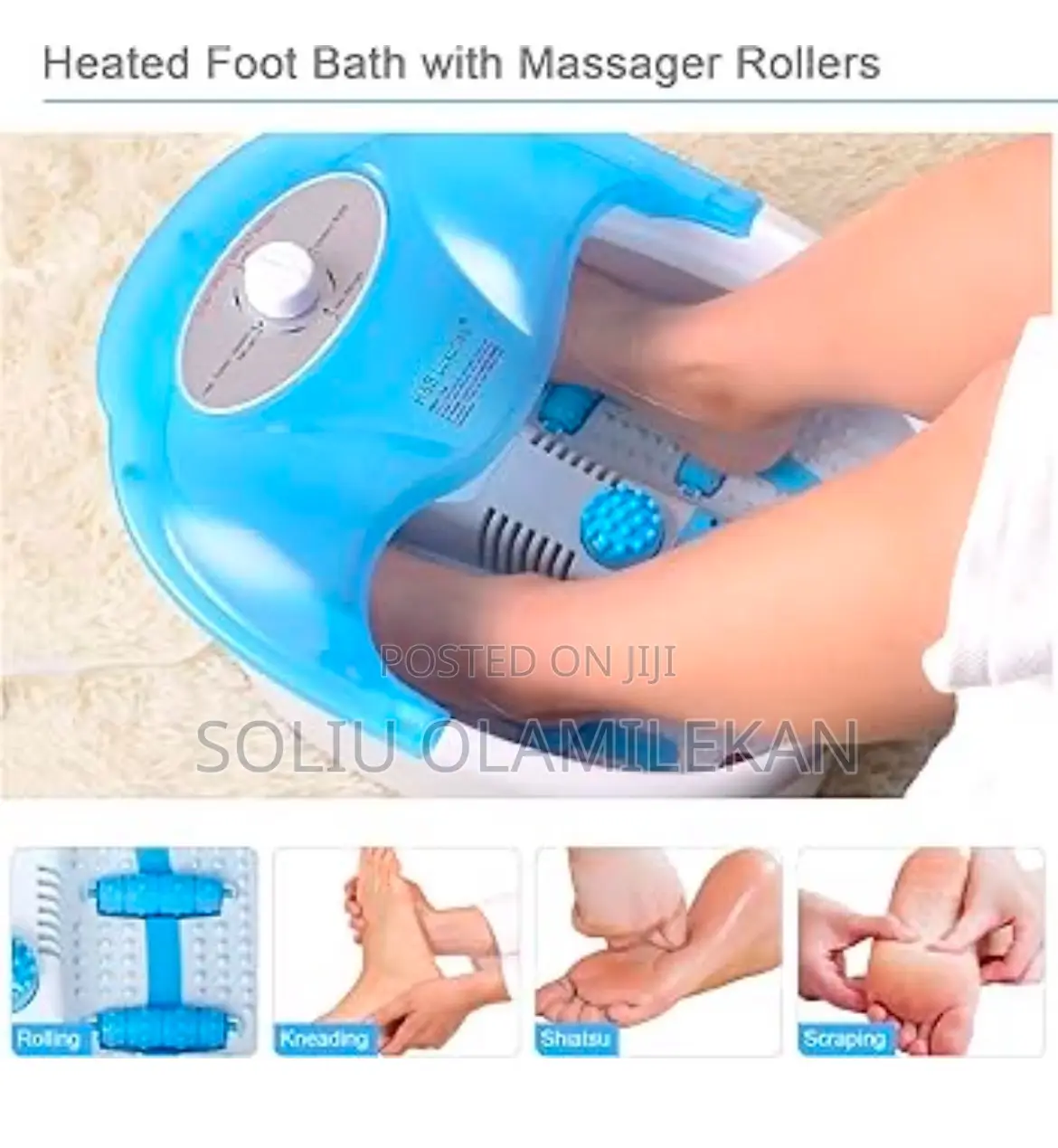 Foot Spa With Infrared Heating