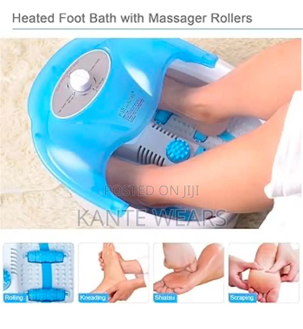 Foot Spa With Infrared Heating