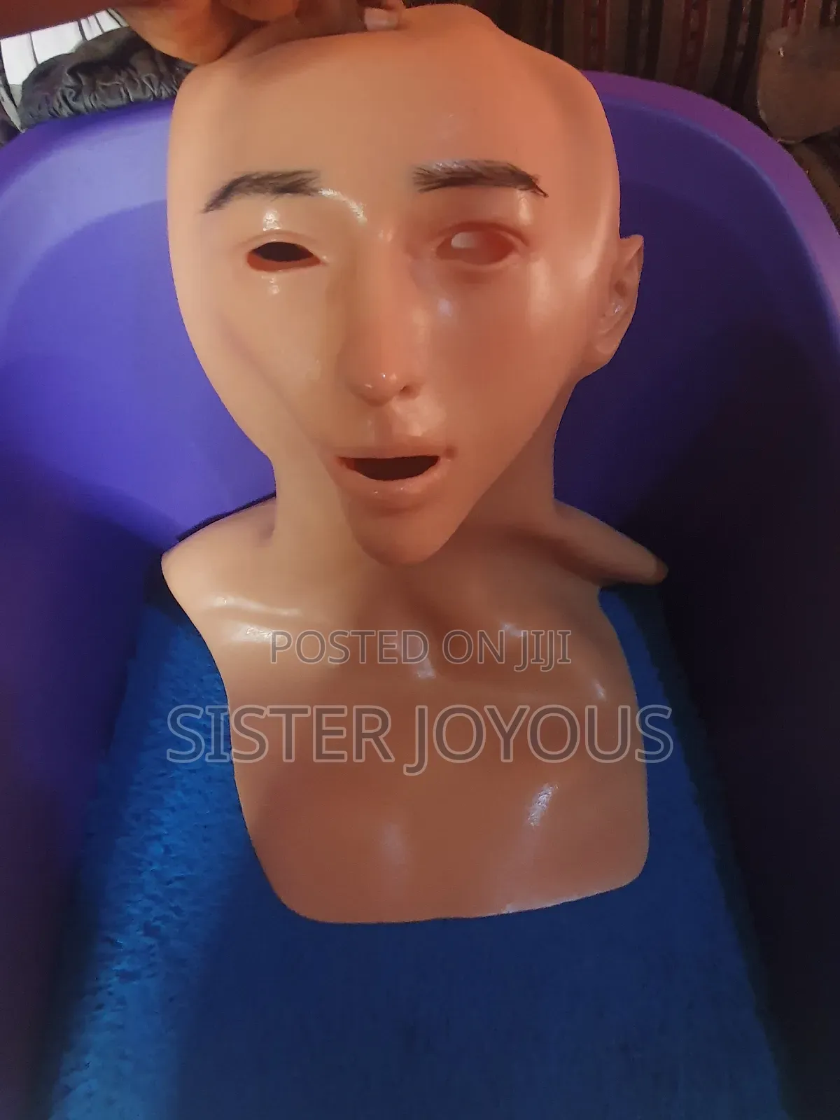 Best Quality 100% Silicone Male Face Mask