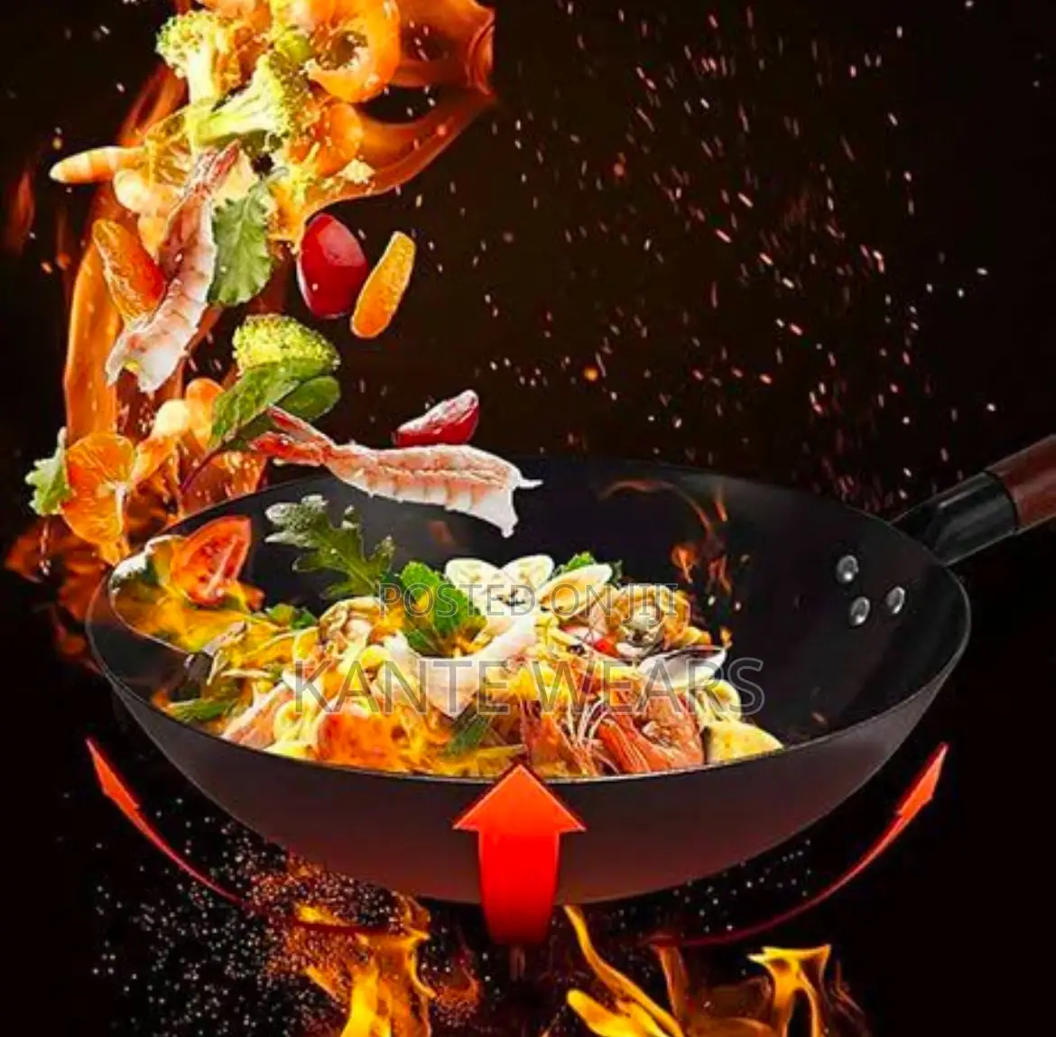 32cm Non-Stick Wok Fry Pan