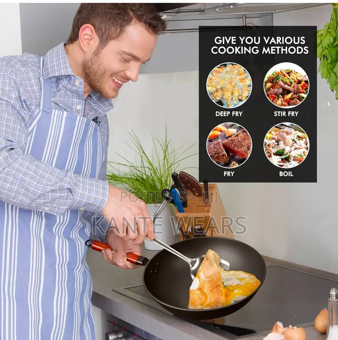 32cm Non-Stick Wok Fry Pan