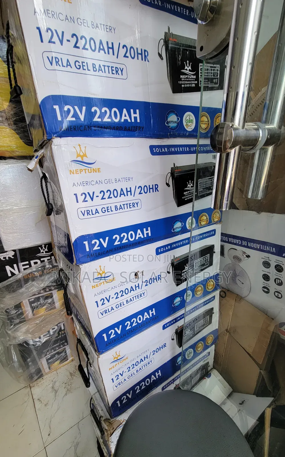 220ah Neptune American Gel/ Dry Cell Battery