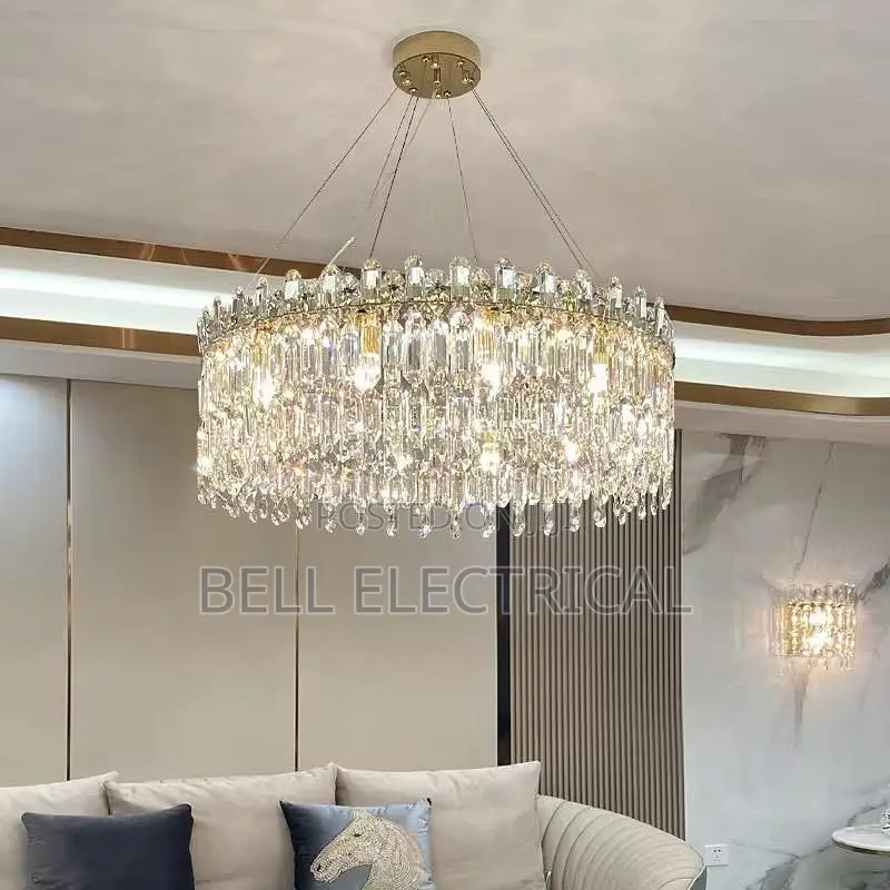 Light Luxury Bedroom Crystal Chandelier