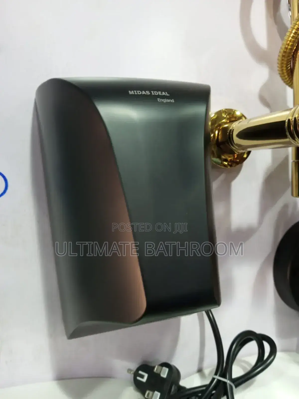 Midas Ideal Black Hand Dryer