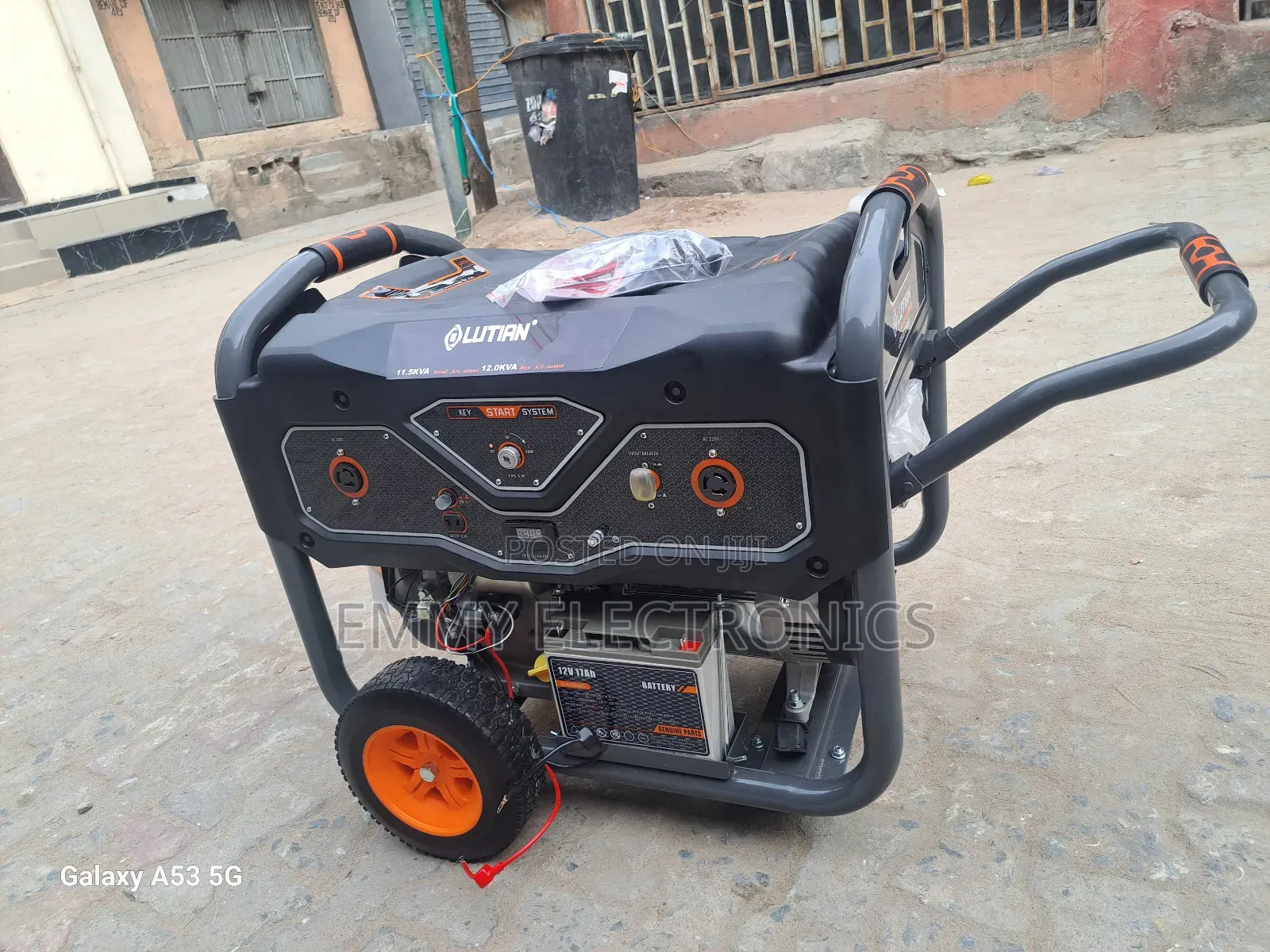 Original 12kva Lutian Remote Control Petrol Gen 100% Copper