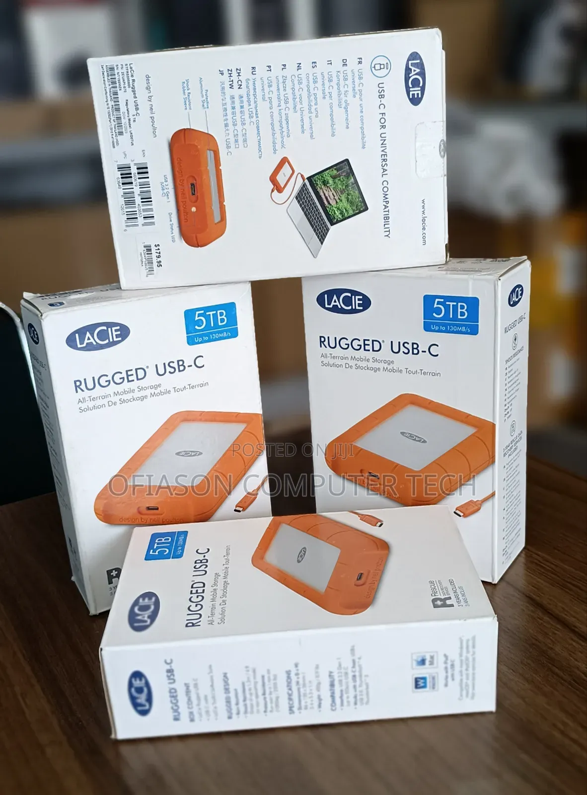 Lacie Rugged Usb-c 5tb