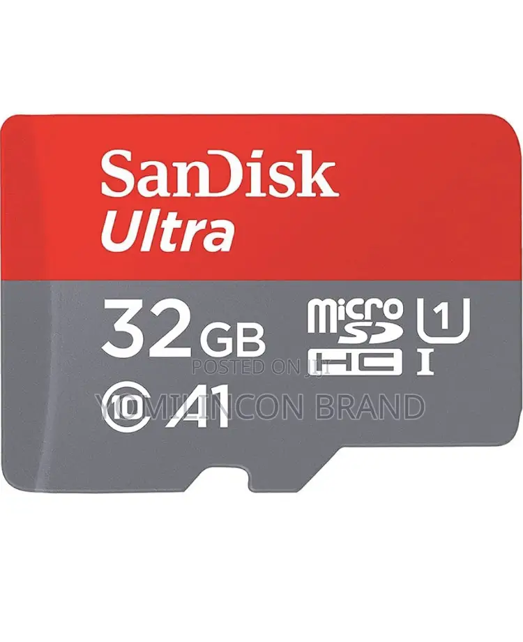 Sandisk 32gb Ultra Microsdhc Uhs-I Memory Card