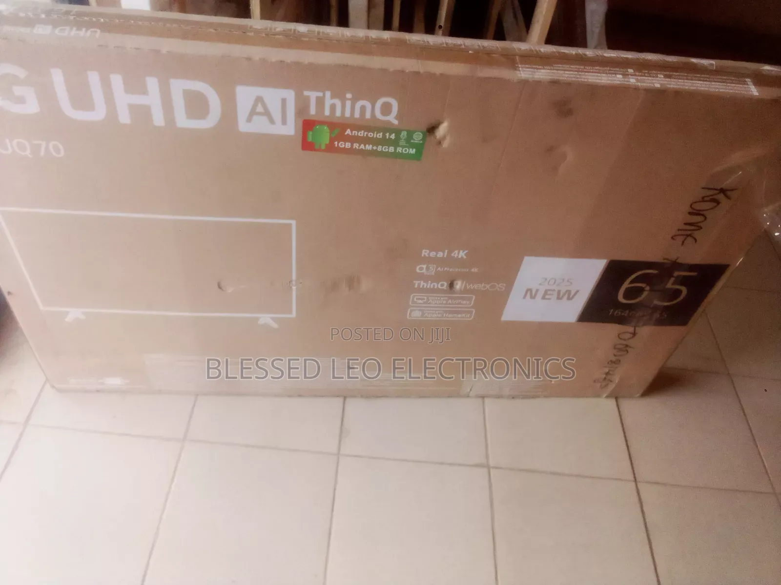 65inches Smart Tv With Bluetooth, Prime Video and Show Max