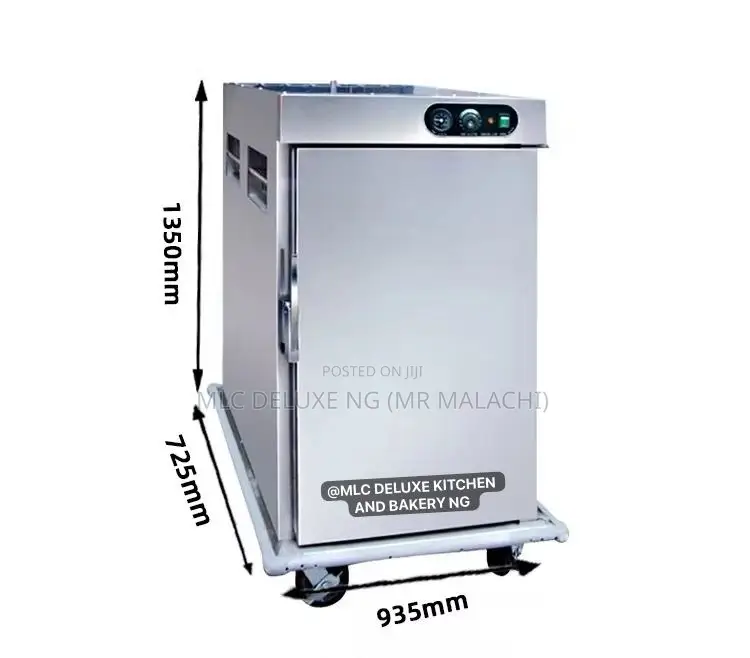Restaurant Food Warmer Cabinet / Food Holding Cabinet Cart