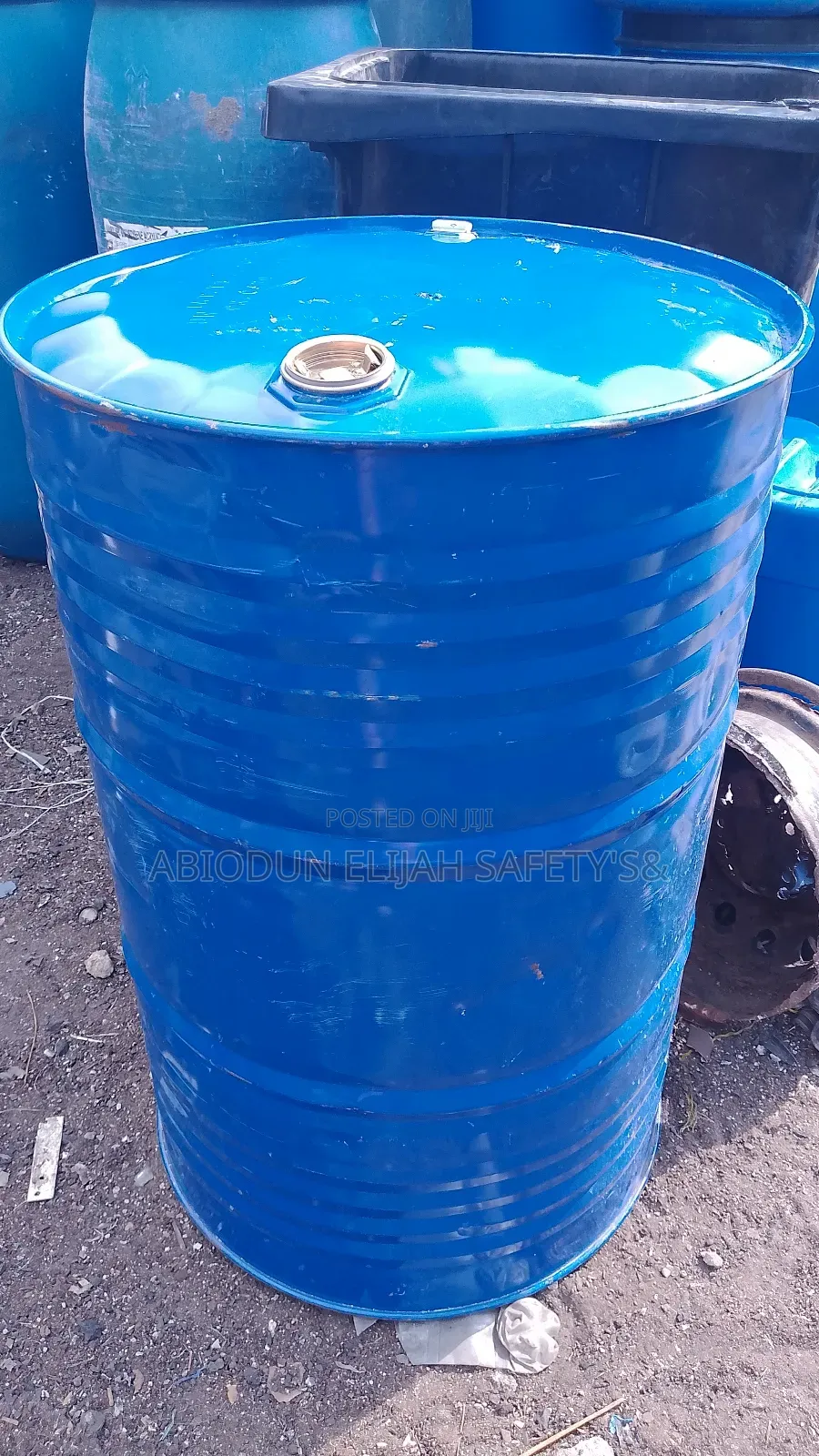 Heavy Duty Empty Metal Iron Drum 200ml