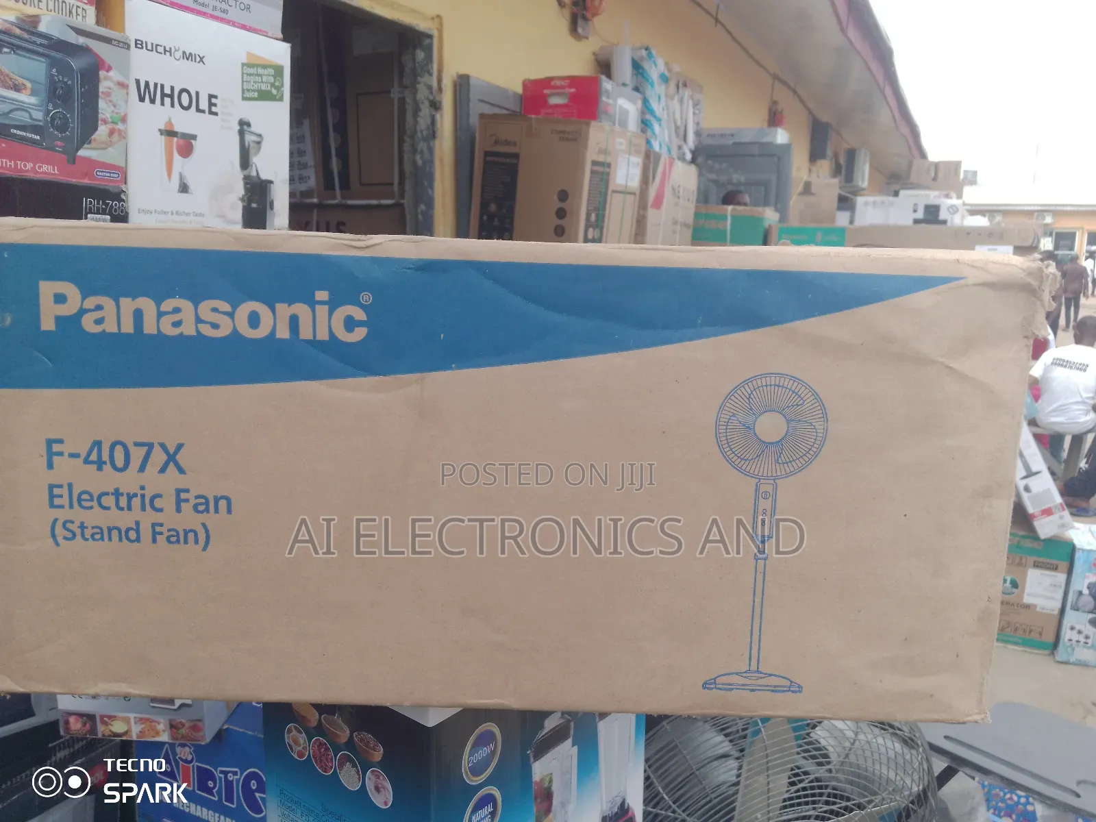Panasonic F-407x Electric Standing Fan.