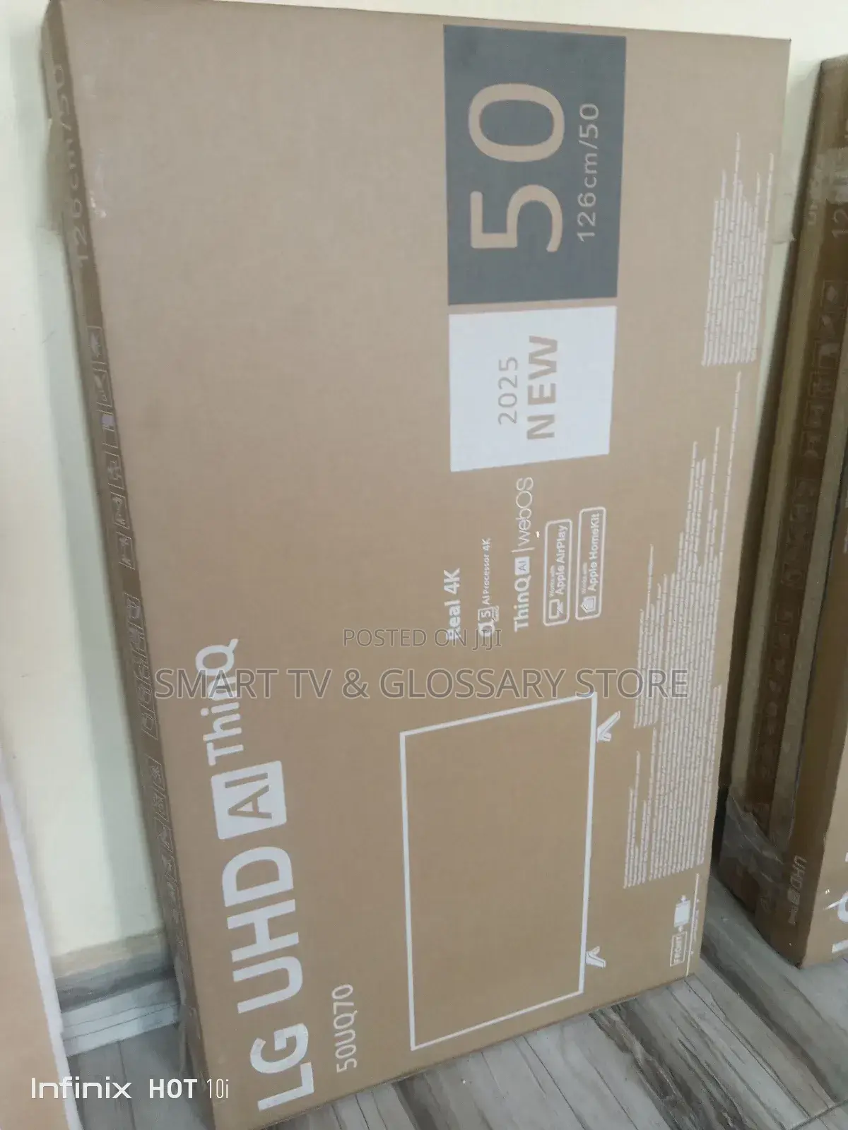 50 Inches With Vx Video Television