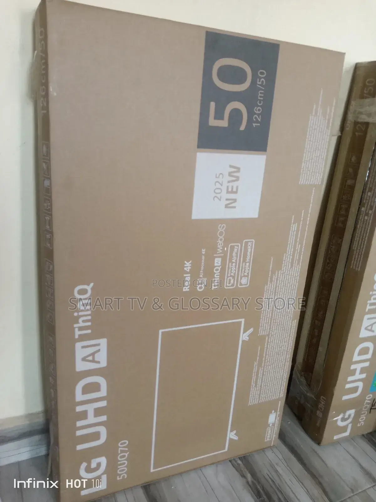 50 Inches With Vx Video Television