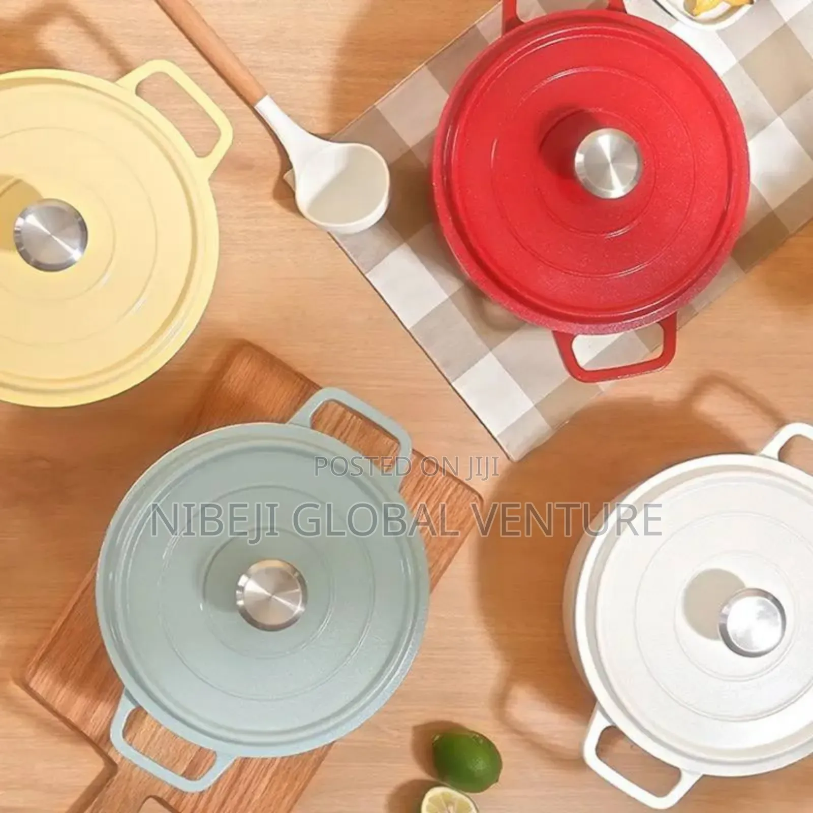 Enamel Cast Iron Pot