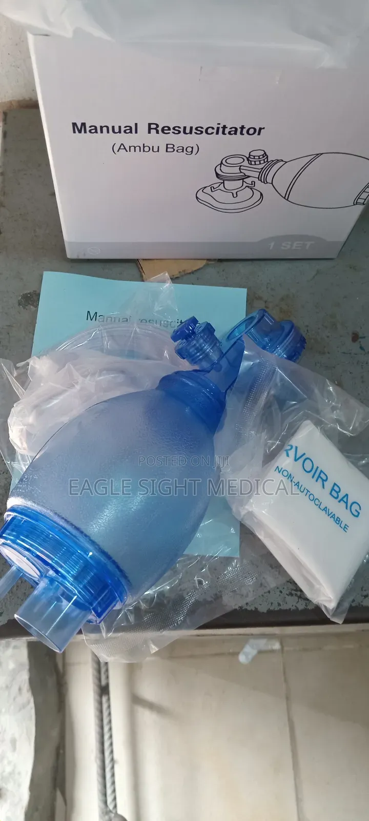 Manual Resuscitator Neonate (Ambu Bag)