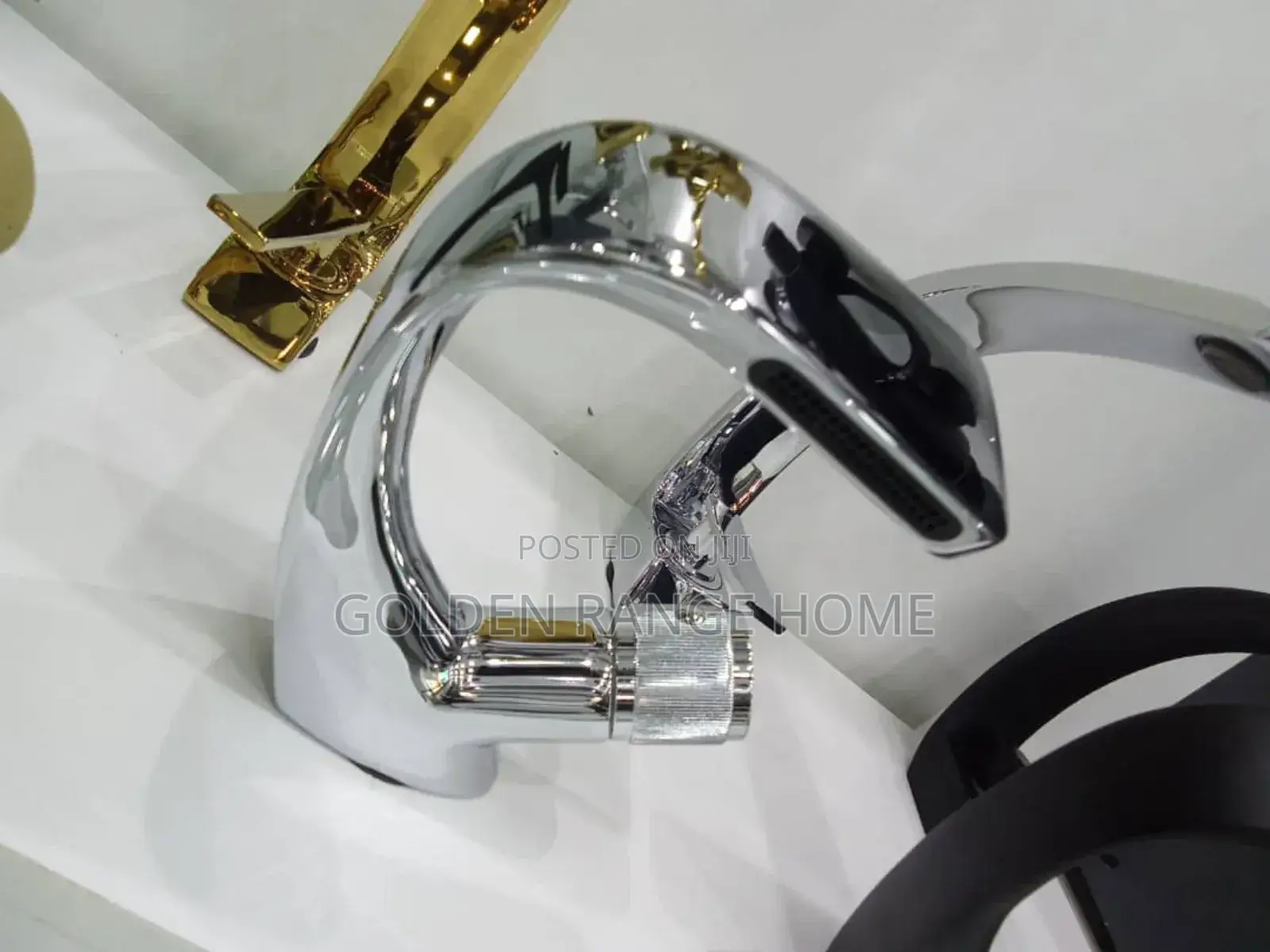 Brass Waterfall Basin Mixer Tap Chrome