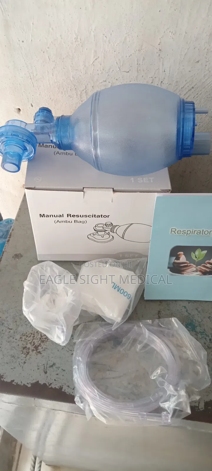 Manual Resuscitator Peadiatric (Ambu Bag)