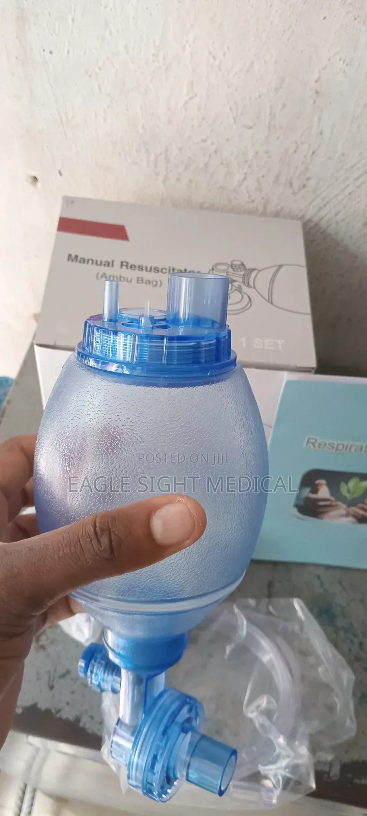 Manual Resuscitator Peadiatric (Ambu Bag)