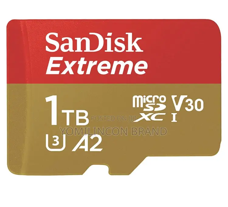 Sandisk 1tb Extreme Microsdxc Uhs-I Memory Card With Adapter