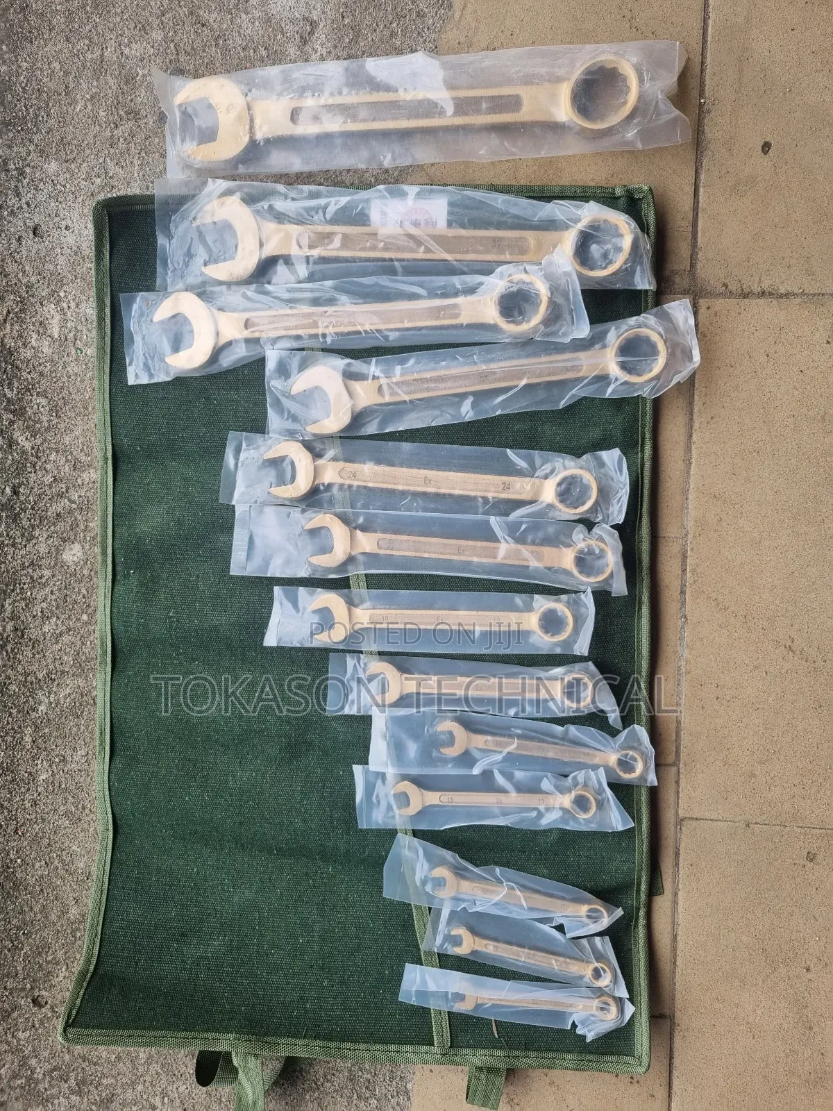 Non Sparking Spanner Set