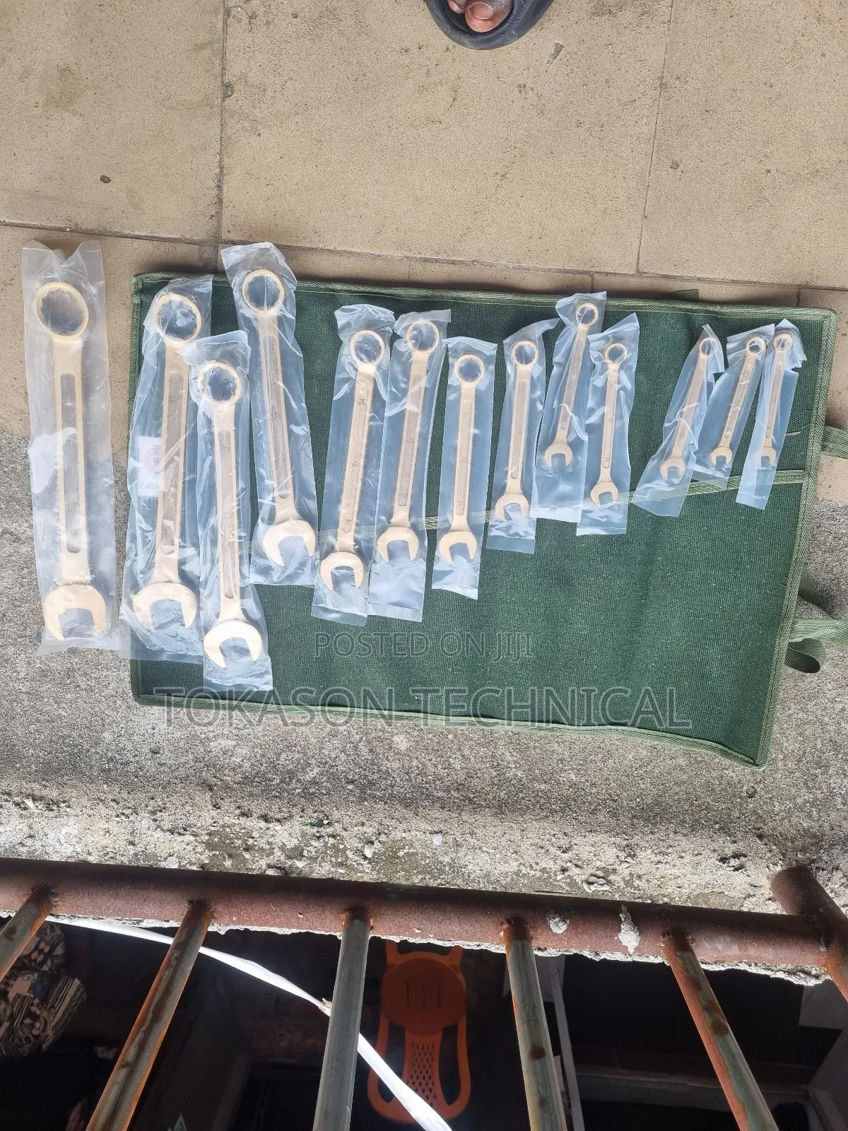 Non Sparking Spanner Set