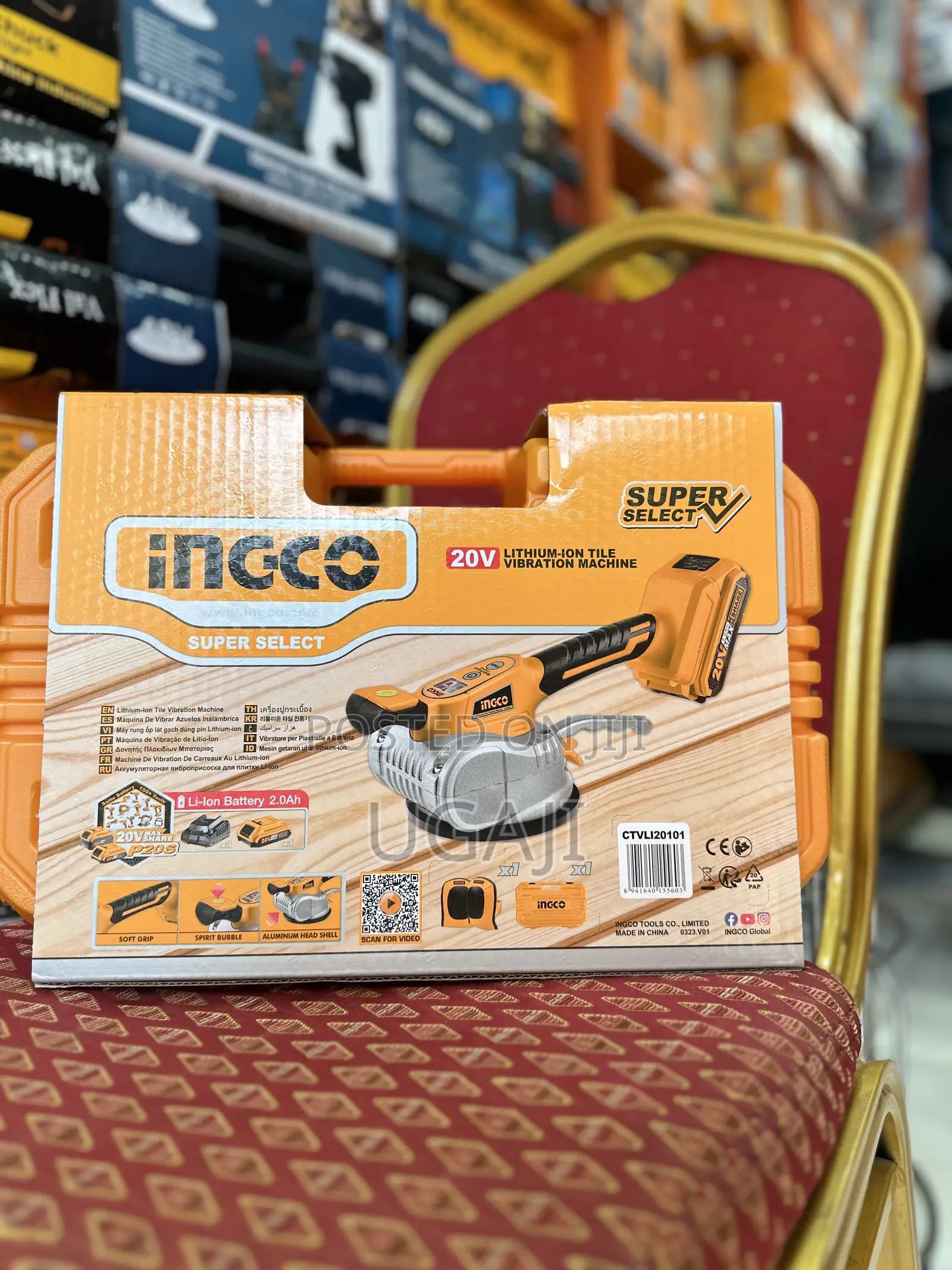 20v Ingco Tiles Vibration Machine