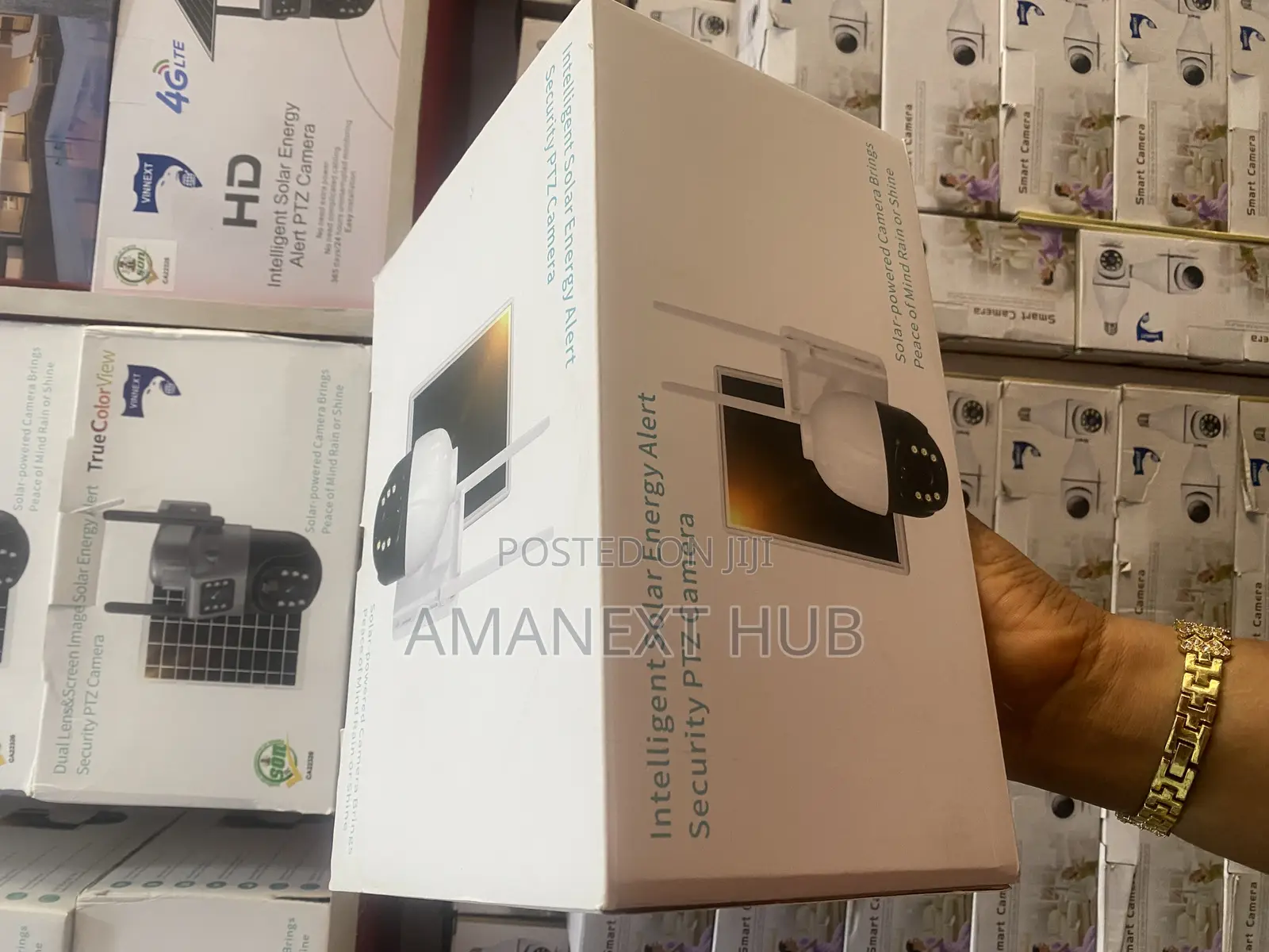 Single Lens Solar PTZ Camera