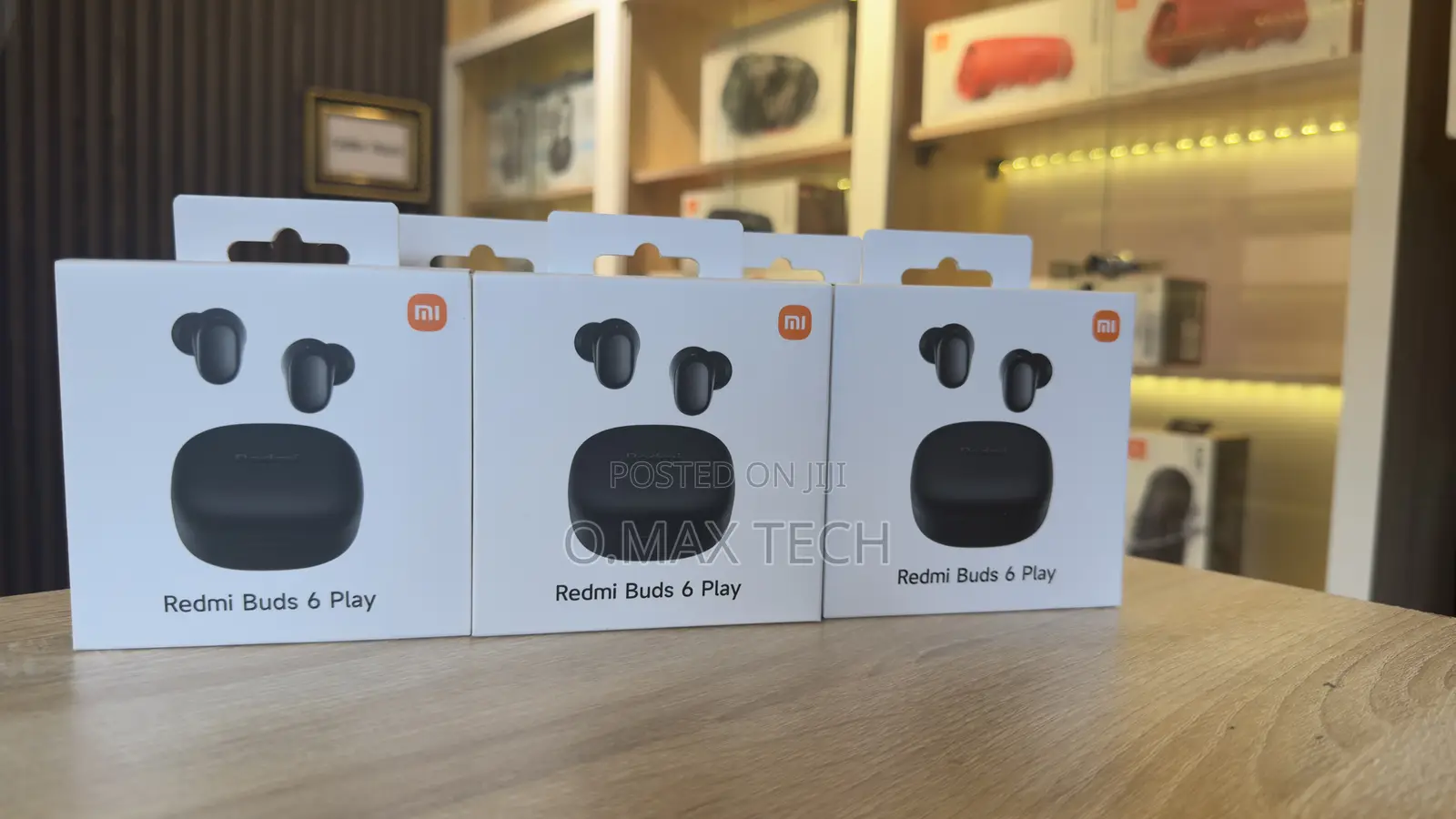 Xiaomi Redmi Buds 6 Play Earbuds - Black