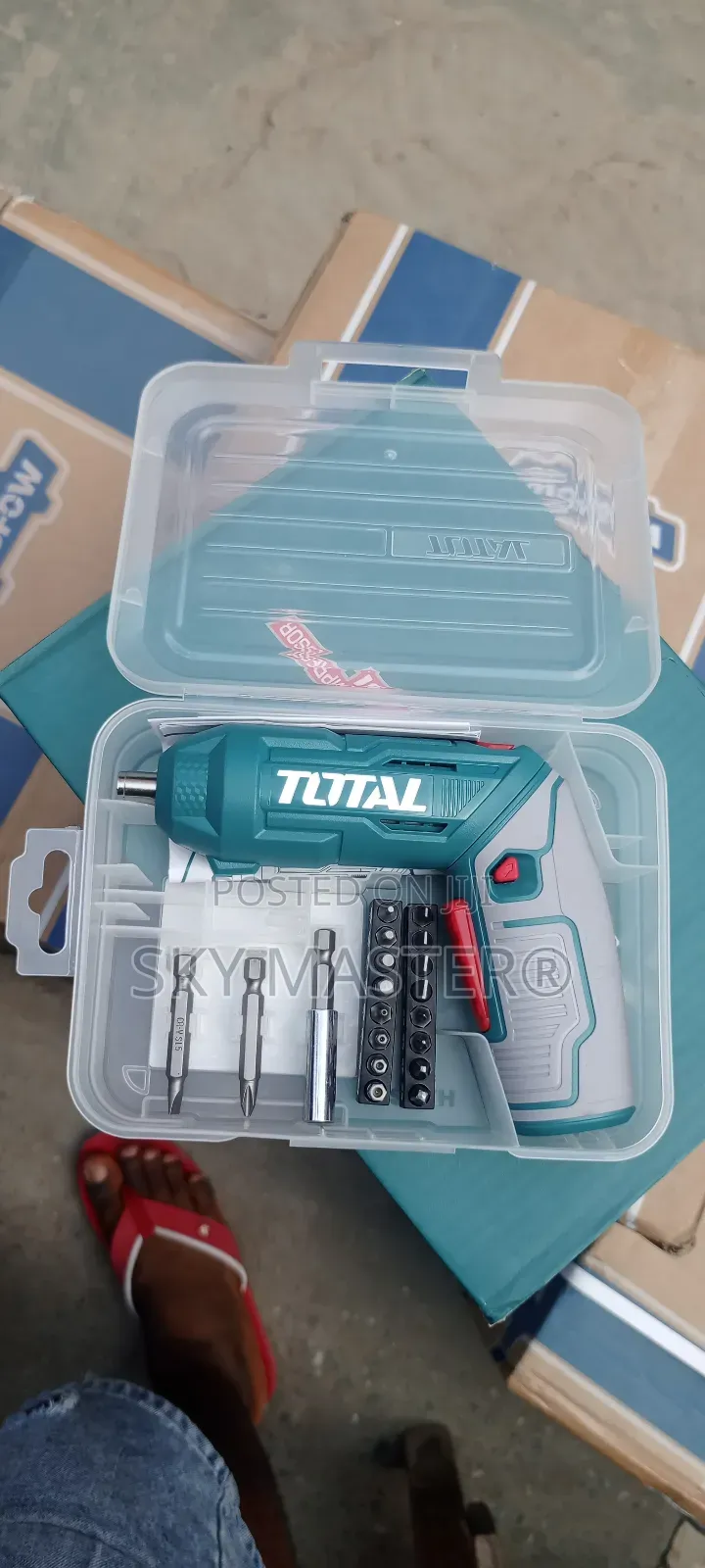 Total Cordless Screwdriver