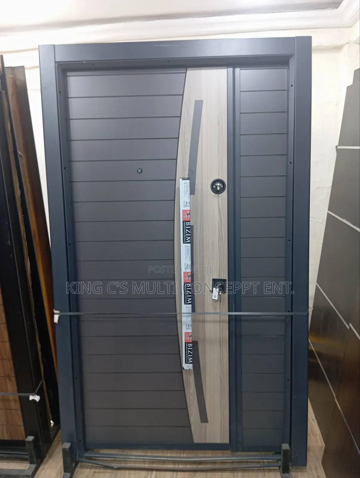 4ft Gray Foreign Entrance Security Door