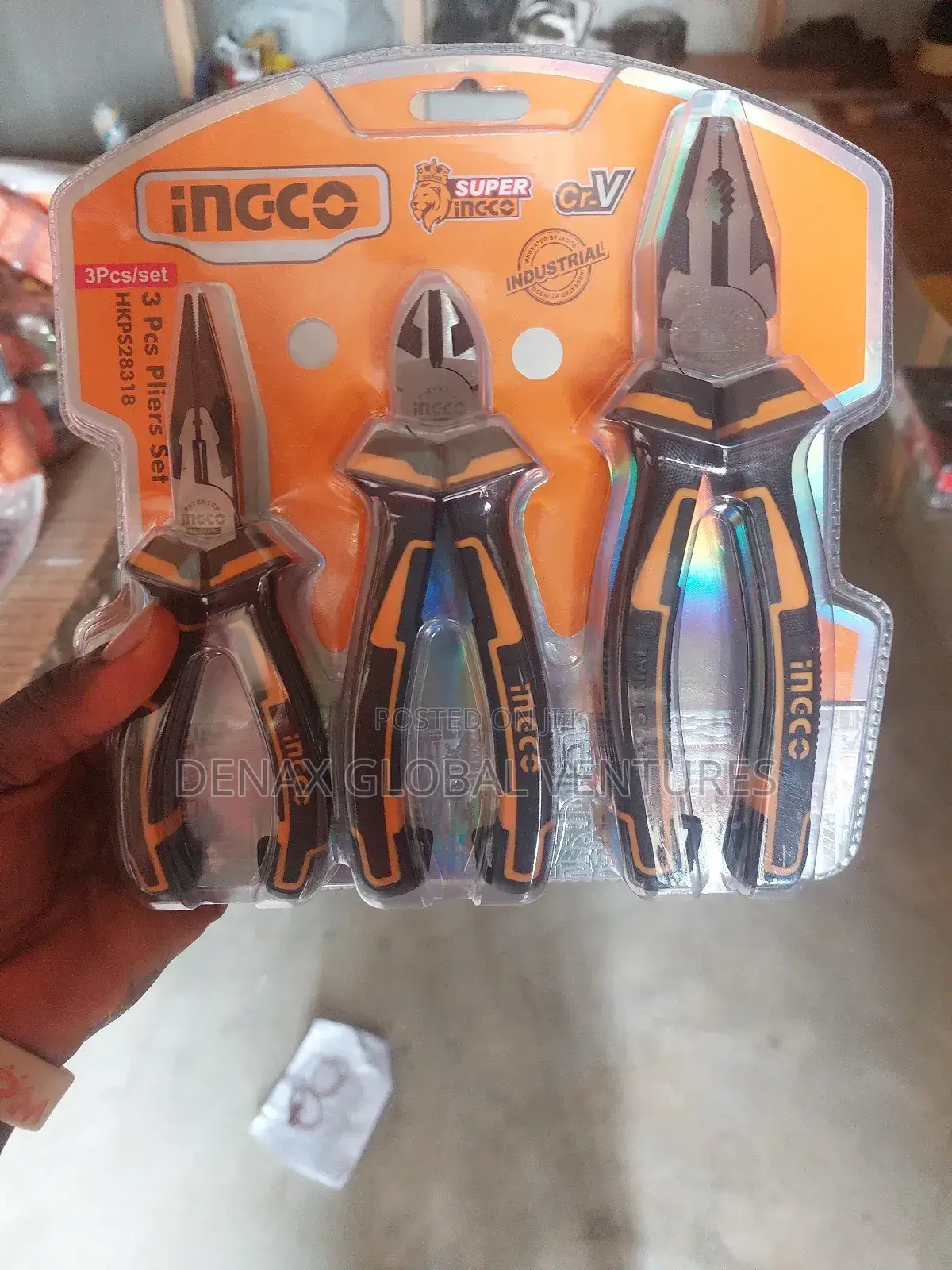 Set Of Ingco Pliers