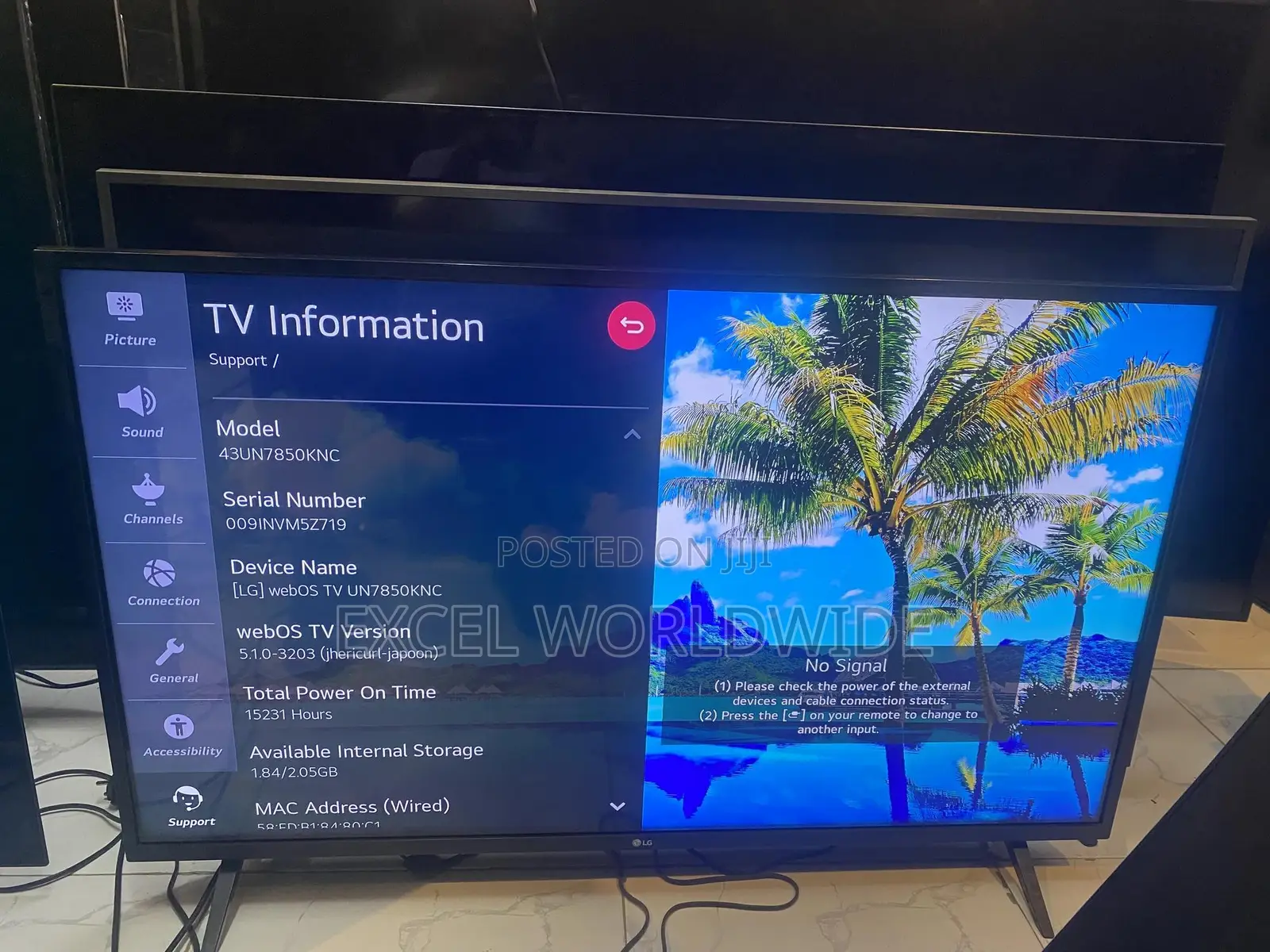 Excellent 43 Inches Lg Uhd Webos Smart Tv With Bluetooth