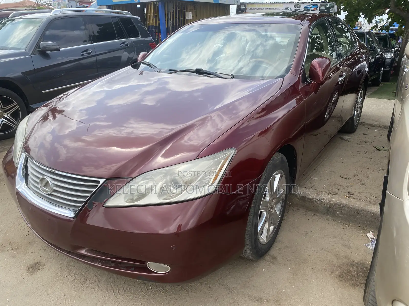 Lexus ES 350 2008 Red
