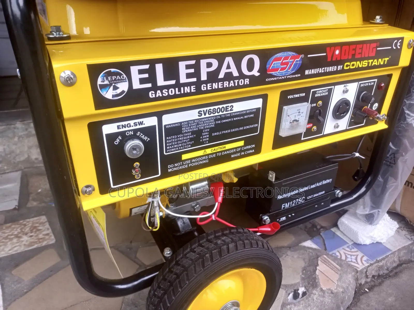 Elepaq Constant 4kva Automatic Generator