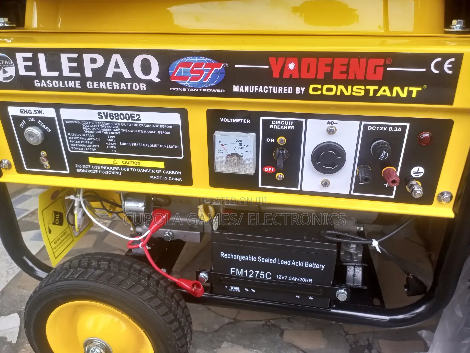 Elepaq Constant 4kva Automatic Generator