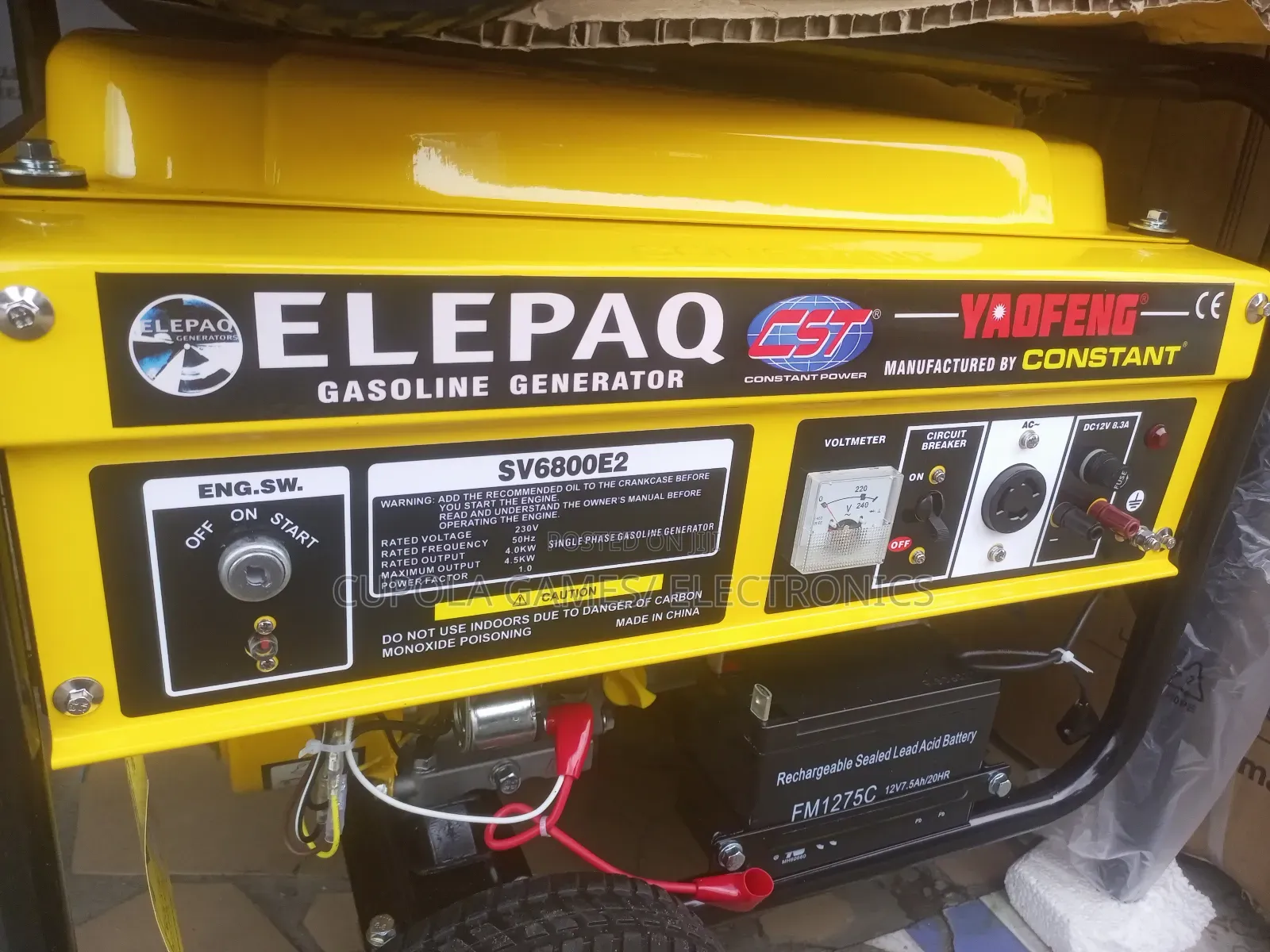 Elepaq Constant 4kva Automatic Generator