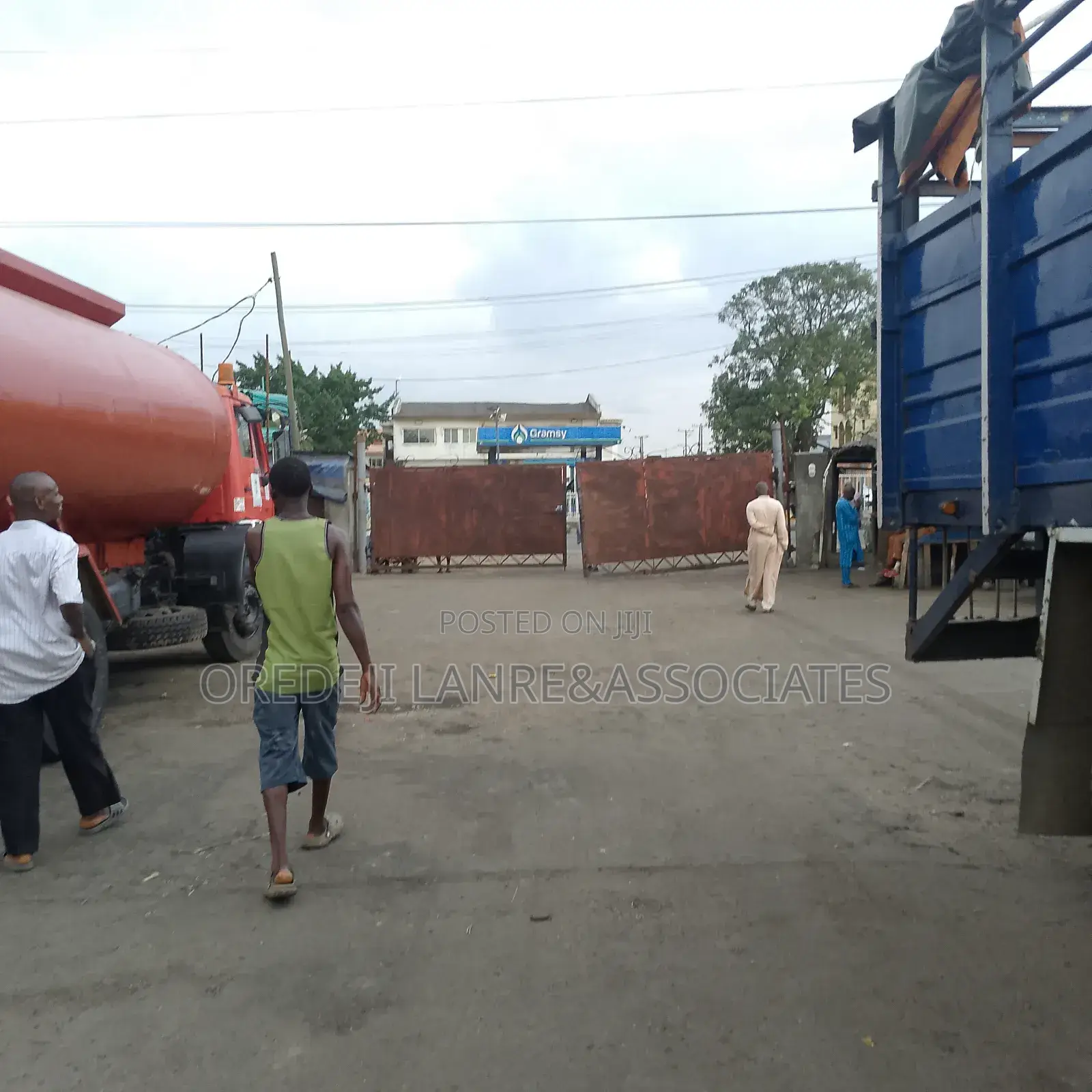 22plots of Land Right in Town Facing a Major Tarred Rd at Agege