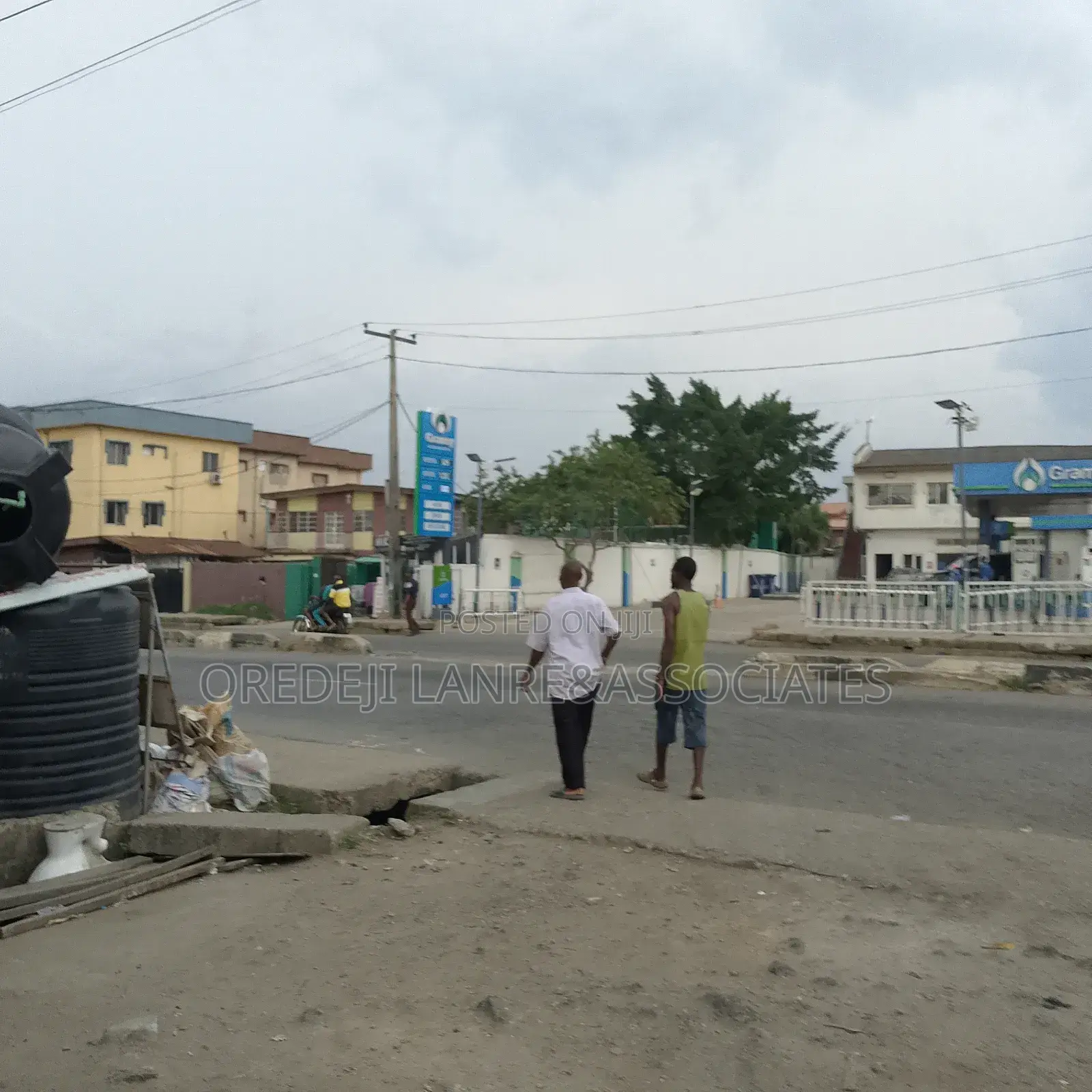 22plots of Land Right in Town Facing a Major Tarred Rd at Agege