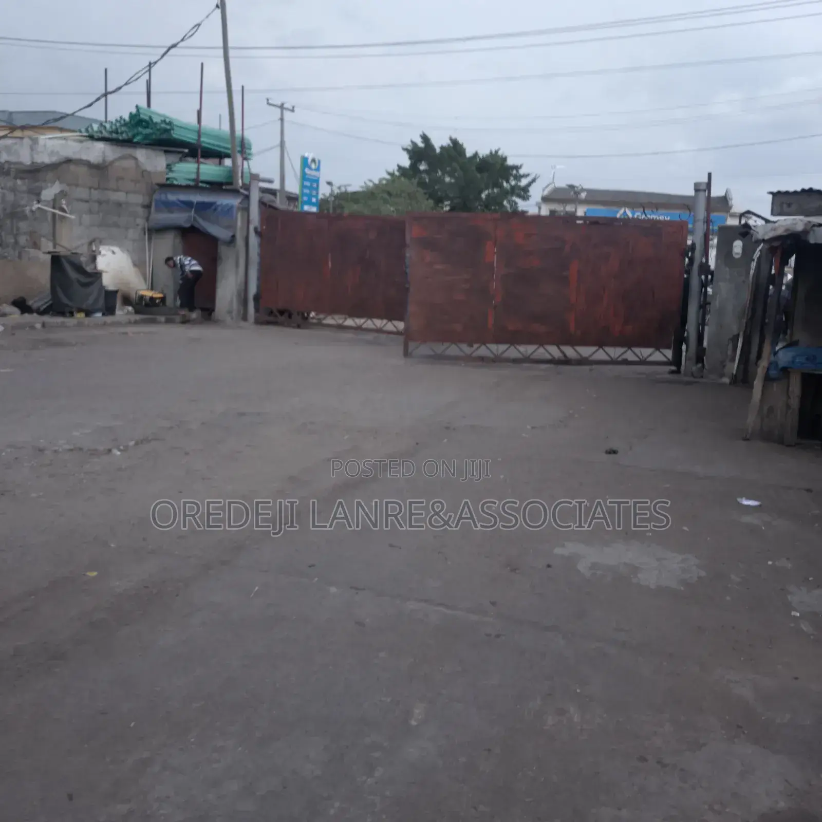 22plots of Land Right in Town Facing a Major Tarred Rd at Agege