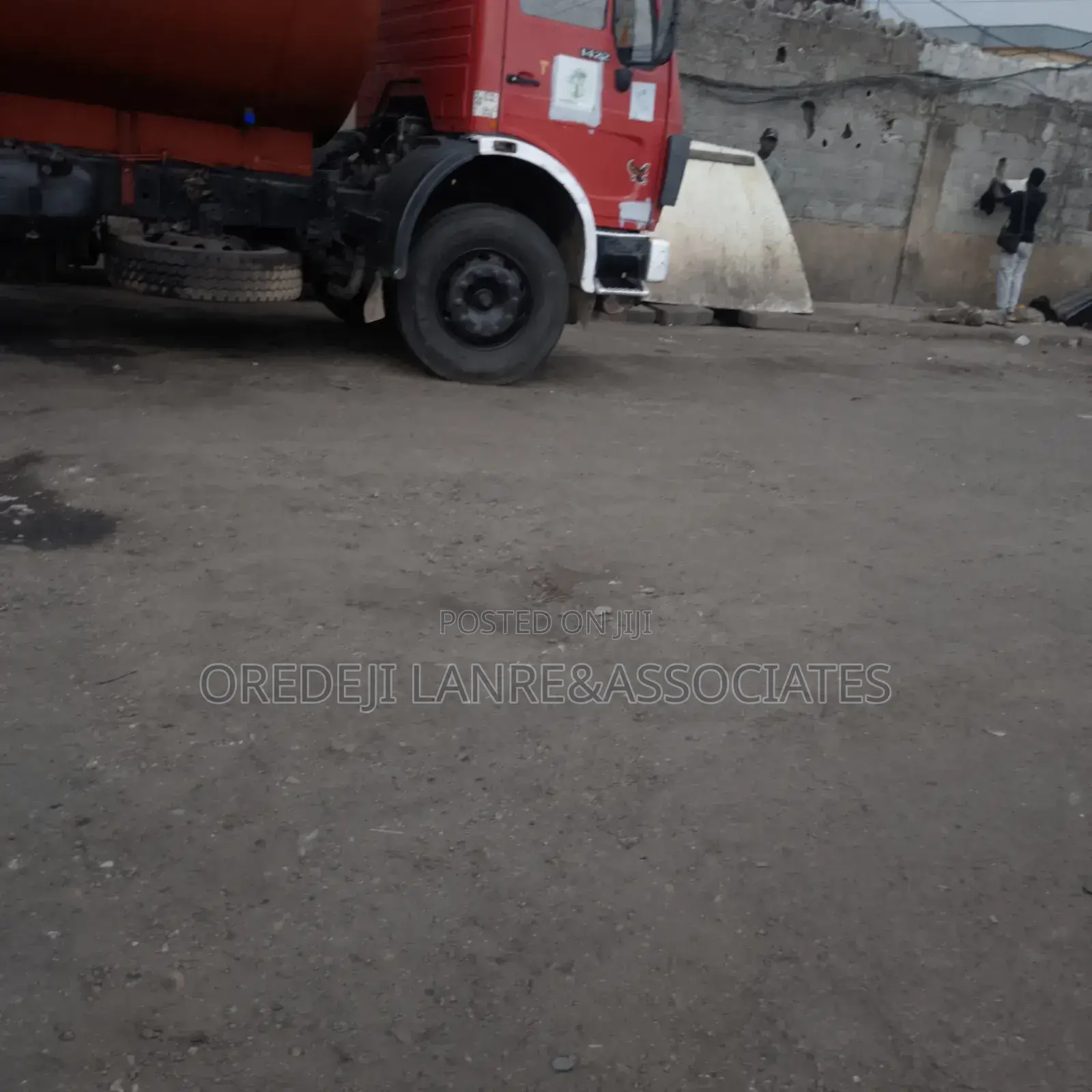22plots of Land Right in Town Facing a Major Tarred Rd at Agege