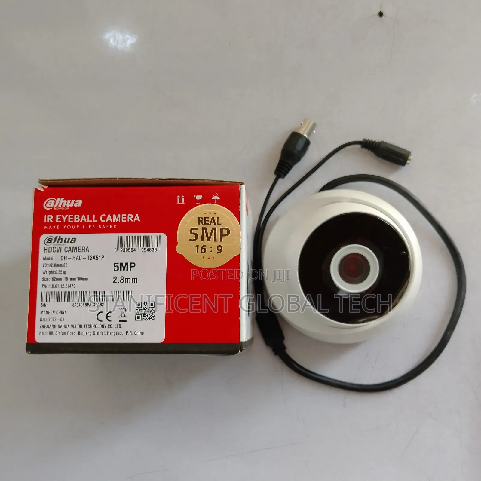 Dahua 5mp Indoor Infrared Non-Audio Camera
