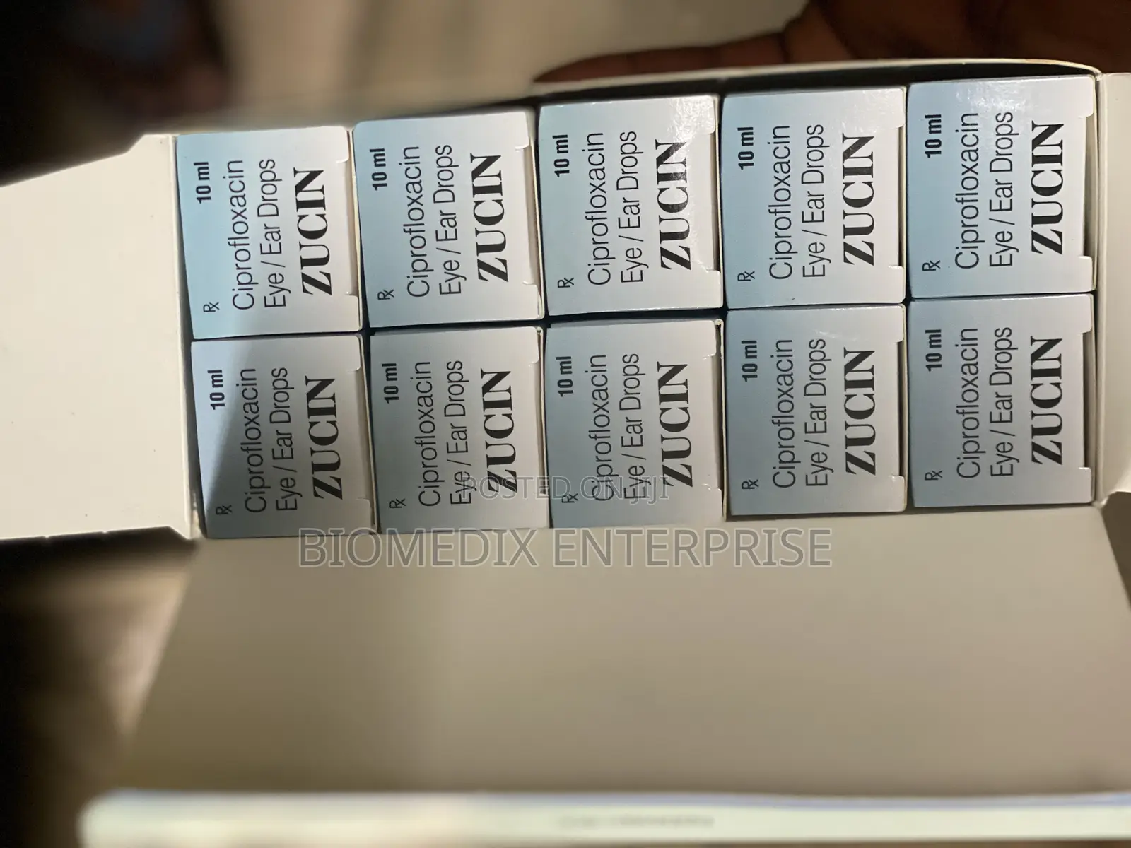 Ciprofloxacin Eye and Ear Drops Zucin