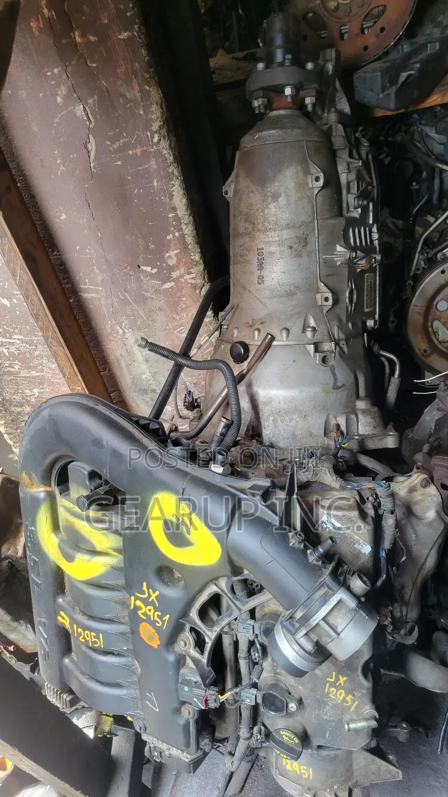 Engine and Gearbox Chrysler 300c