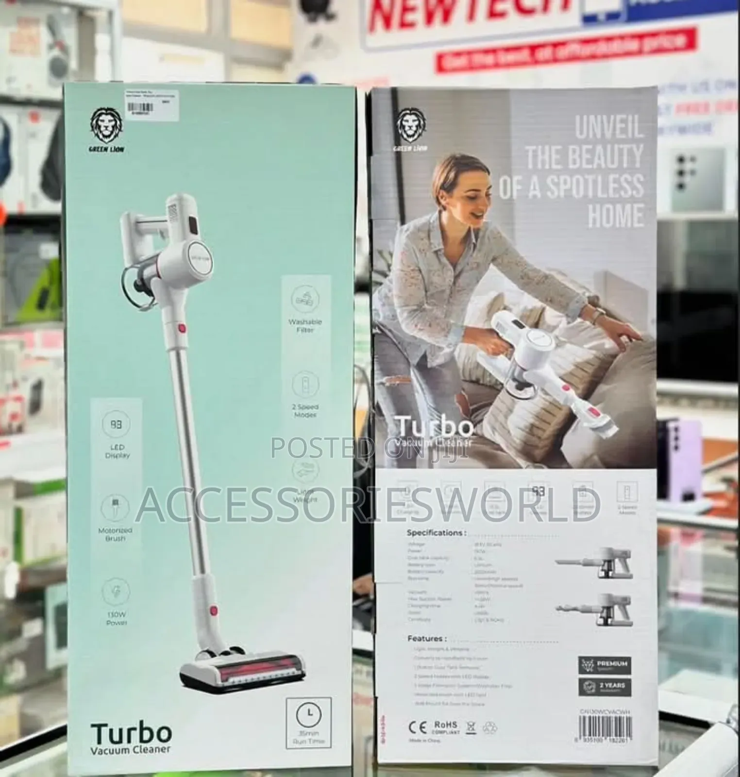 Green Lion Turbo Pro Vacuum Cleaner