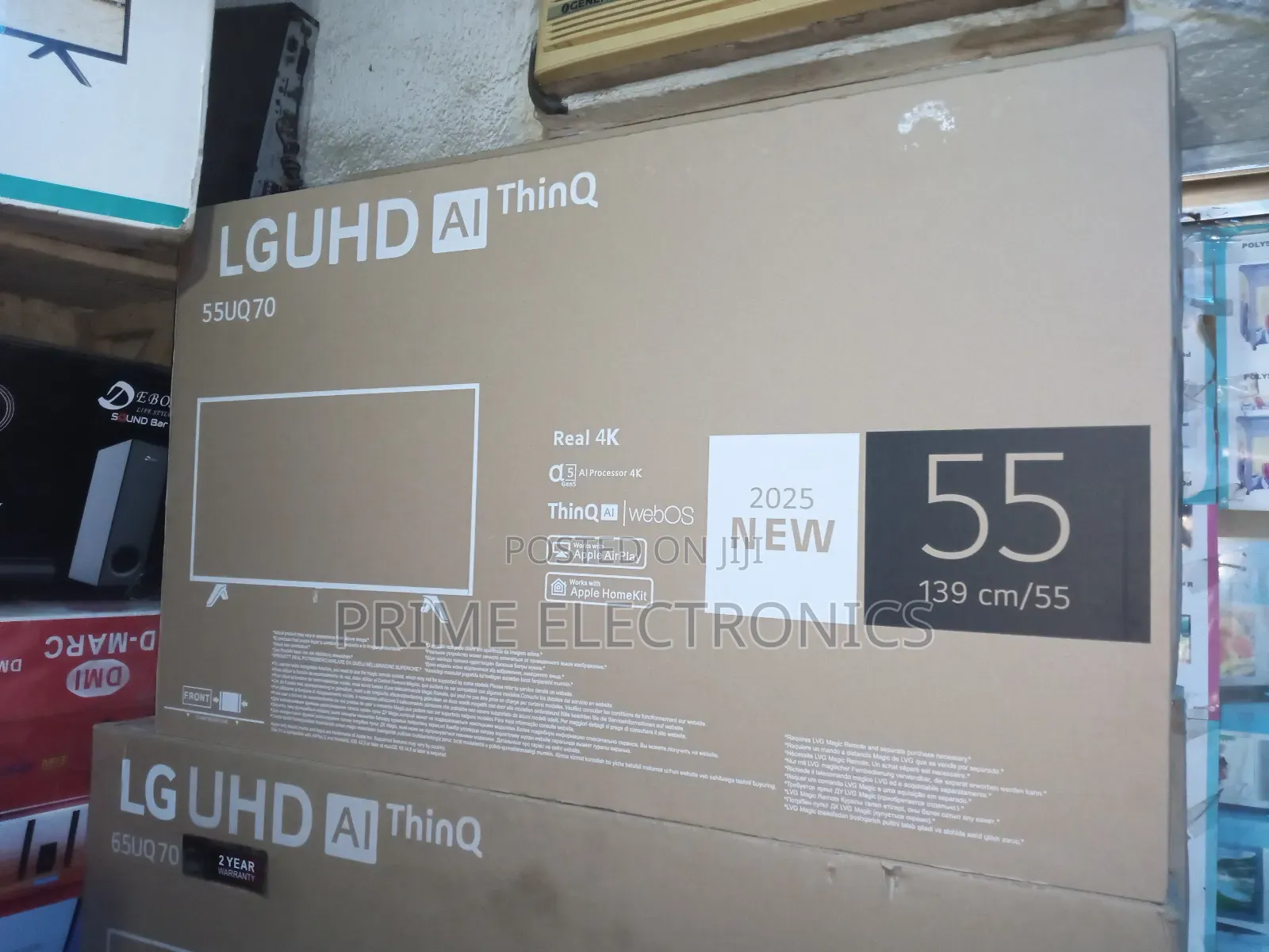 Lg Tv 55" Smart With