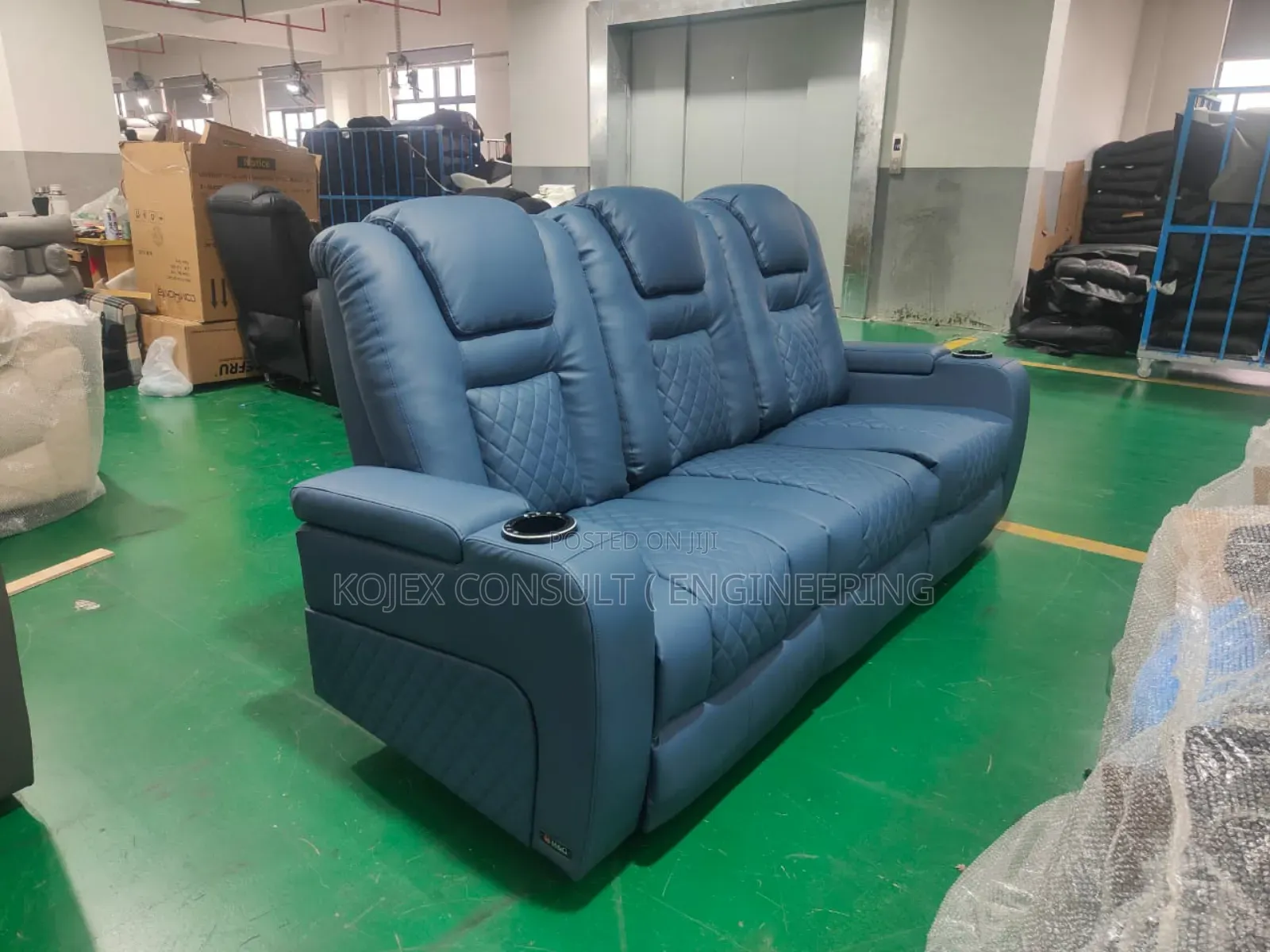*Foreign Made Brand New M G Home Theater Cinema Sofa Chair