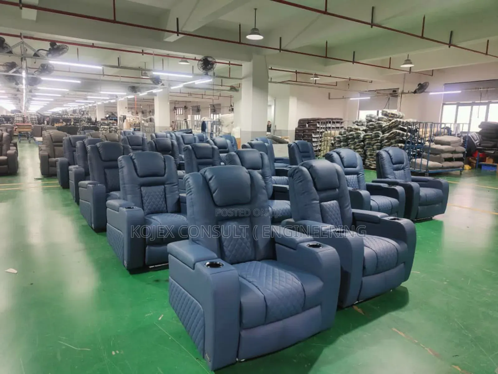 *Foreign Made Brand New M G Home Theater Cinema Sofa Chair
