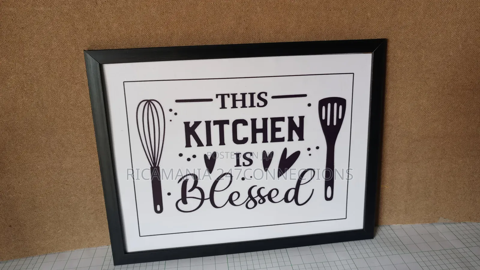 A Perfect Frame for Your Kitchen Decor.