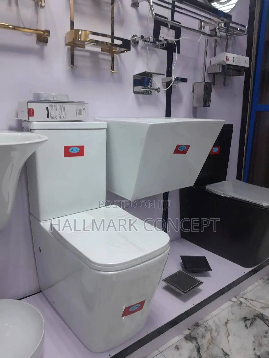 Luxury England Water Closets White