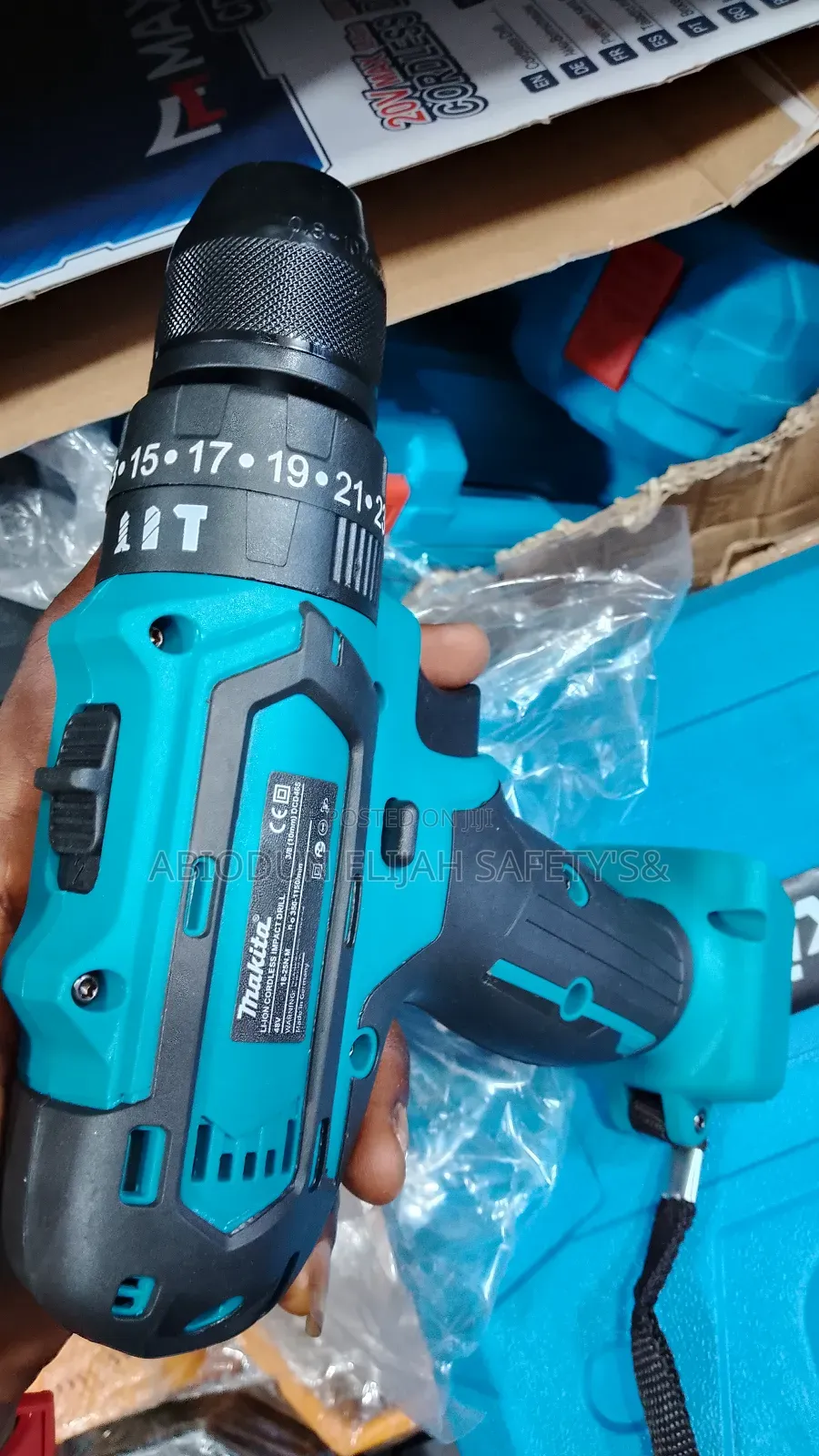 Cordless Battery Charging Drill Screw Hiltli Machine